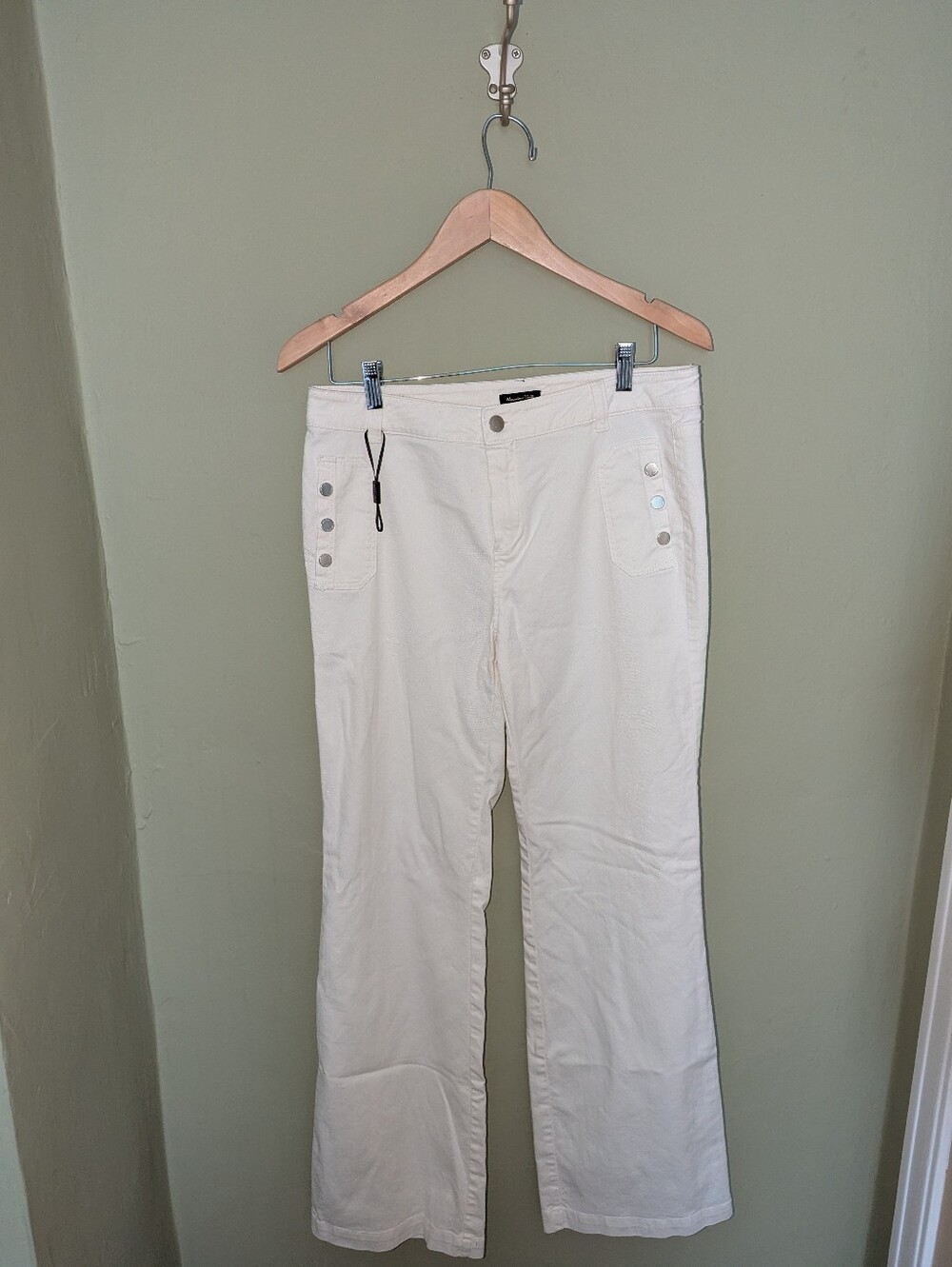 Massimo Dutti White Jeans